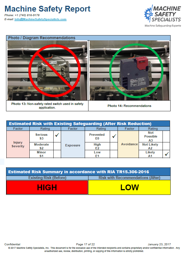 Risk Assessment Services Remote Safeguarding Assessments Machine Safety